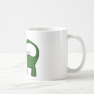 I Exist Brontosaurus Dinosaur Mug
