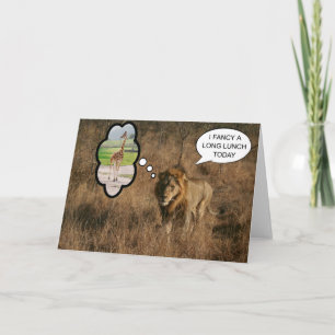 I fancy a long lunch card