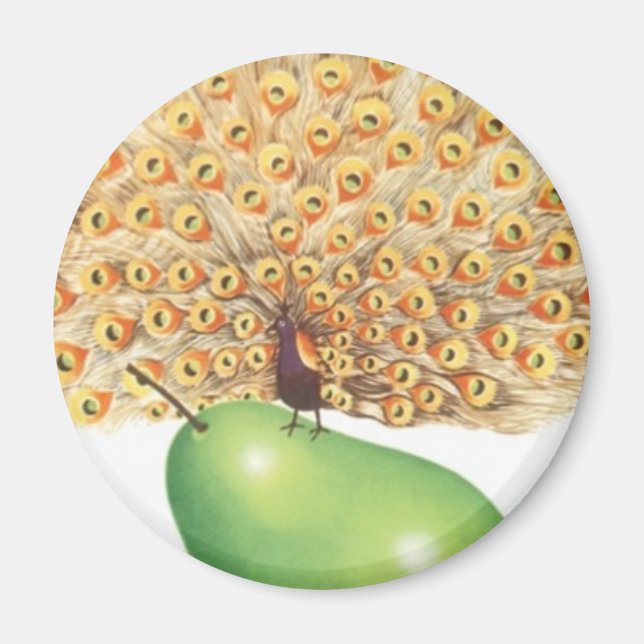 I Fancy Pears Magnet (Front)