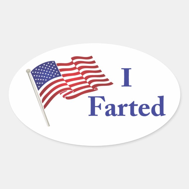 I Farted Sticker (Front)