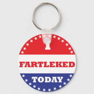 I Fartleked Today Keychain