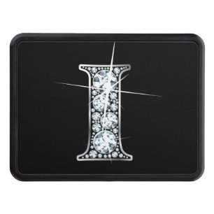 I Faux-"Diamond Bling" Trailer Hitch Cover