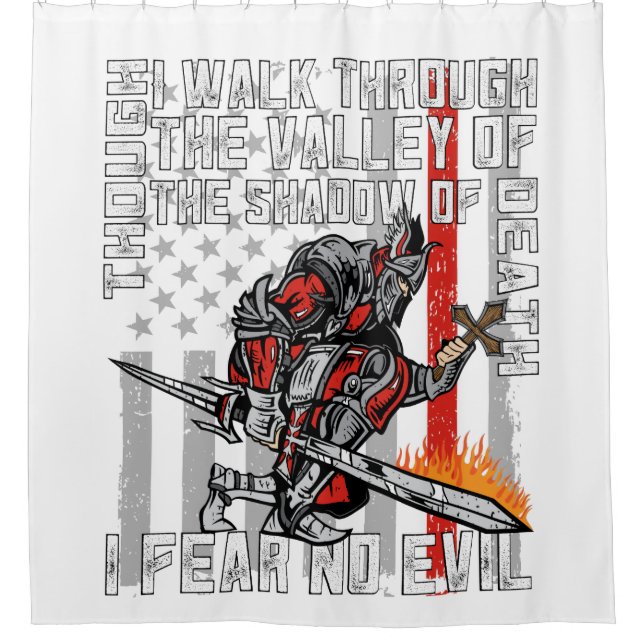 I Fear No Evil Firefighter Crusader (Front)
