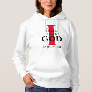 I Fear No One But God Hoodie