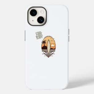 i feel free when i surf  Case-Mate iPhone 14 case