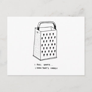 I Feel Grate Postcard