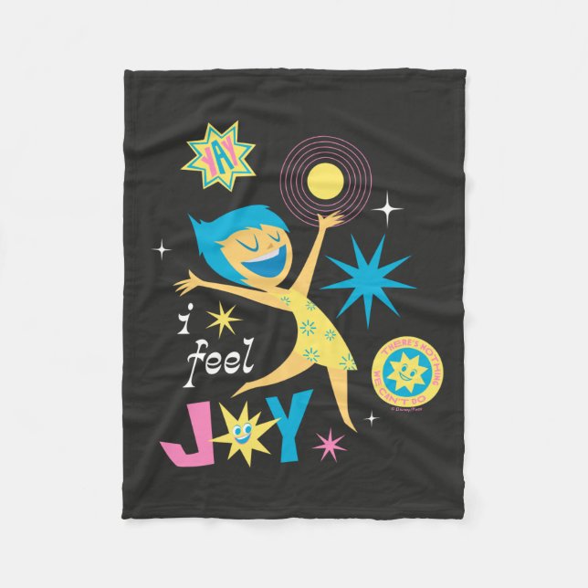 I Feel Joy Fleece Blanket (Front)