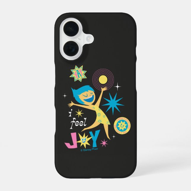 I Feel Joy iPhone 16 Case (Back)