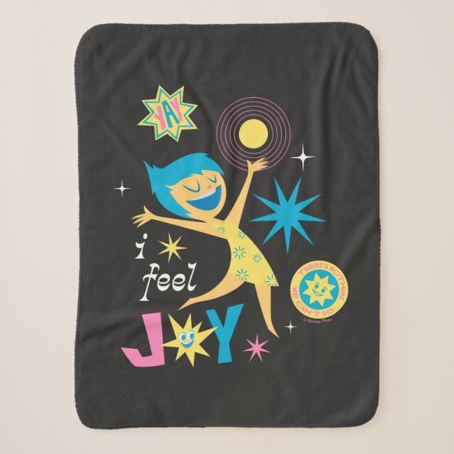 I Feel Joy Sherpa Blanket (Front)