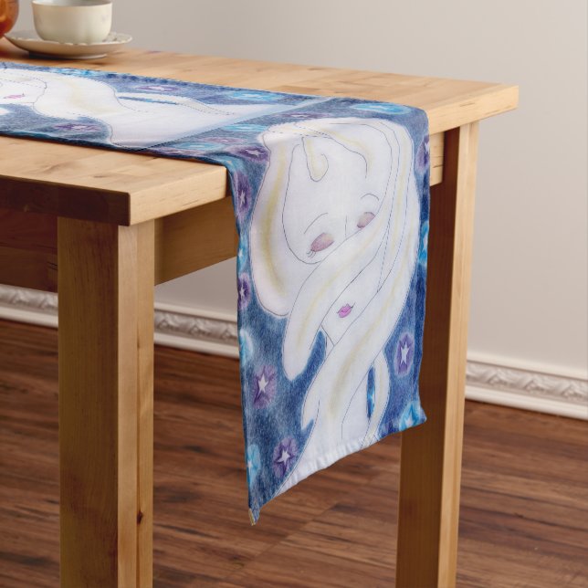 I Feel My Universe Short Table Runner (In Situ)