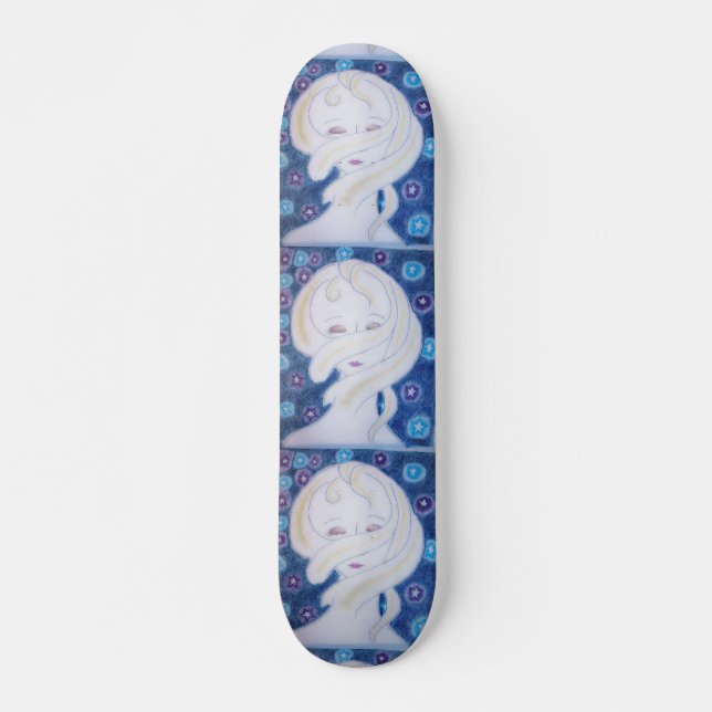 I Feel My Universe-skateboard Skateboard (Front)