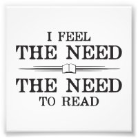 I Feel the Need to Read