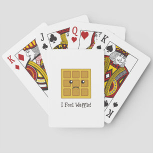 I feel Waffle! Playing Cards