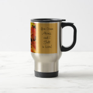 I Fell in Love! coffee Cup Mugs Autumn Leaves Fall