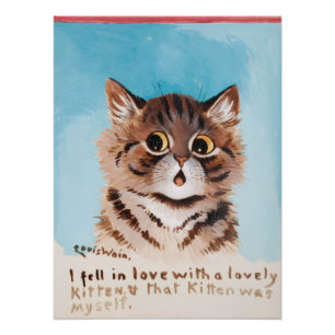 I Fell in Love With a Lovely Kitten (Myself) Poster