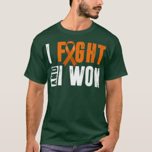 I Fight And I Won neurodiversity ADHD awareness AD T-Shirt