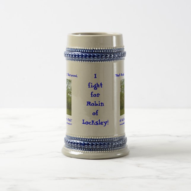 I Fight for Robin! Beer Stein (Center)