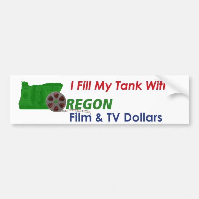 I Fill My Tank Bumper Sticker (Front)
