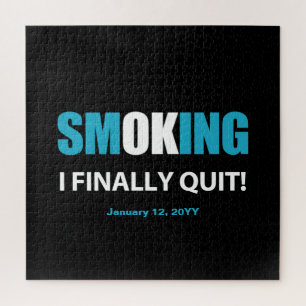 I Finally Quit - Stopped Smoking Reward Jigsaw Puzzle