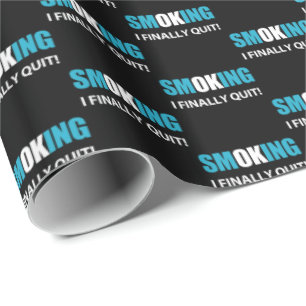 I Finally Quit - Stopped Smoking Reward Wrapping Paper