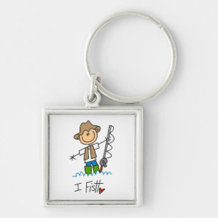I Fish Keychain