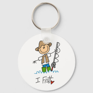 I Fish Keychain