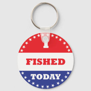 I Fished Today Keychain