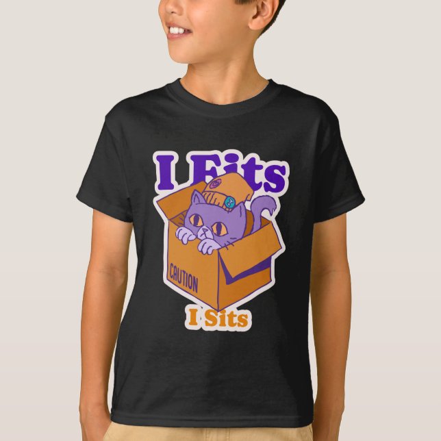 I Fits I Sits T-Shirt (Front)