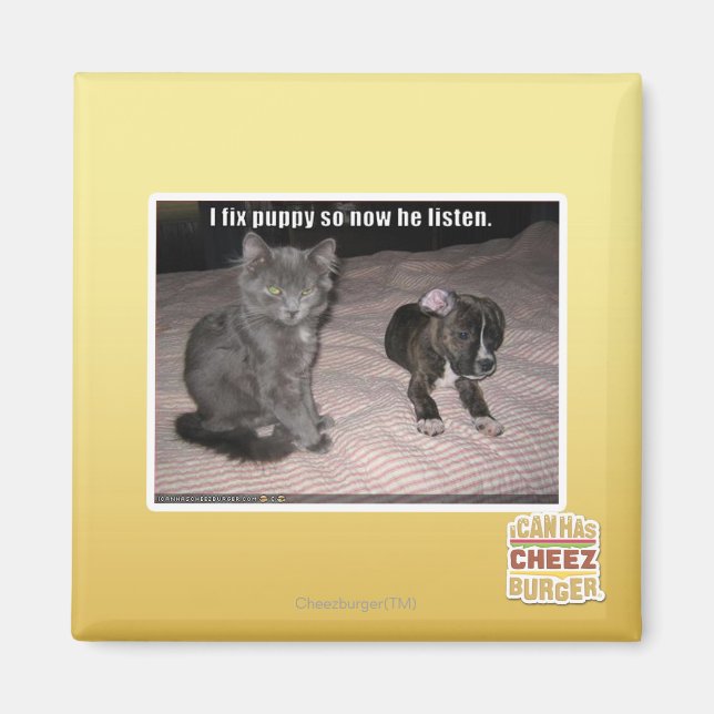 I fix puppy magnet (Front)