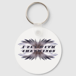 I fly with CHEYWINGS Keychain