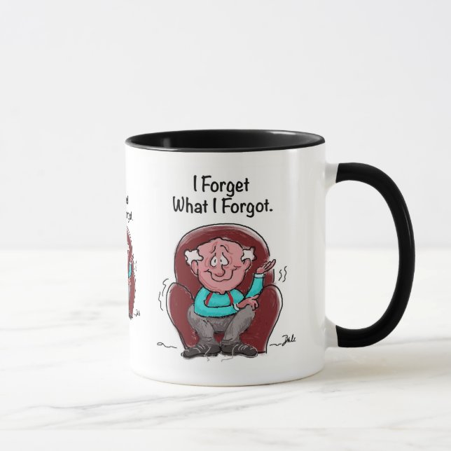 I Forget What I Forgot. Mug (Right)
