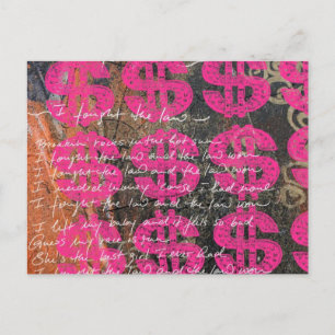 I Fought The Law Postcard