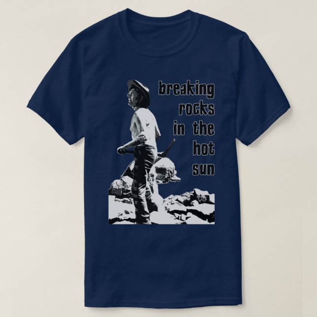 I Fought The Law T-Shirt (Design Front)