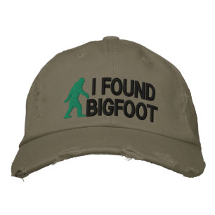 I found bigfoot * large logo* embroidered hat