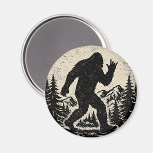 I Found Jesus Still Looking for Bigfoot Sasquatch Magnet