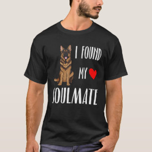 I Found My Soulmate German Shepherd Dog Best Frie T-Shirt