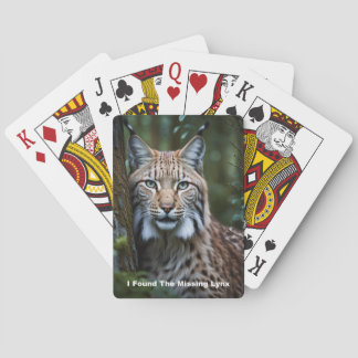 I Found The Missing Lynx Playing Cards