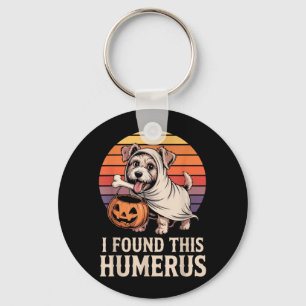 I Found This Humerus Halloween Costume 2 Keychain