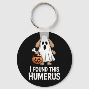I Found This Humerus Halloween Costume Keychain