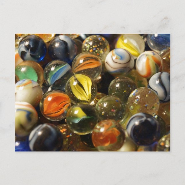 I Found your Marbles Postcard (Front)