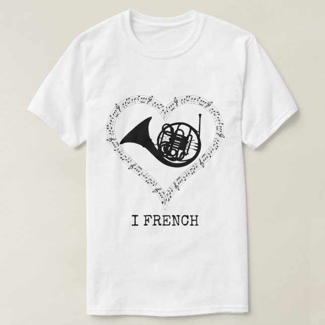 I French T-Shirt (Design Front)