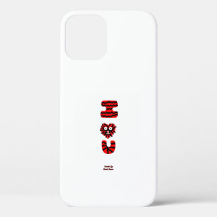 I Fuzzy U Apple iPhone 12 Case