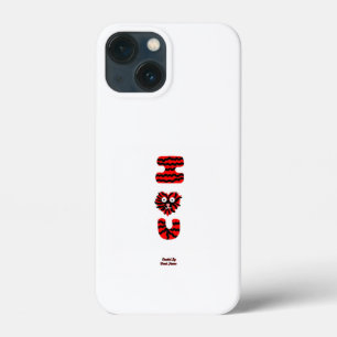 I Fuzzy U Apple iPhone 13 Mini Coque