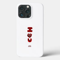 I Fuzzy U Apple iPhone 13 Pro Case