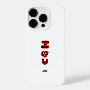 I Fuzzy U Apple iPhone 14 Pro Case