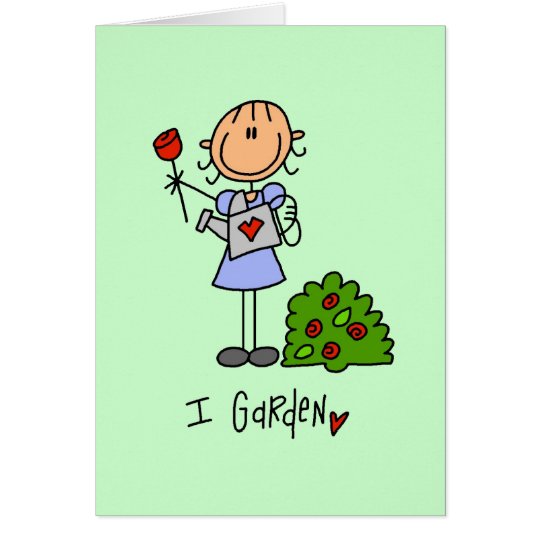 I Garden Tshirts and Gifts Card