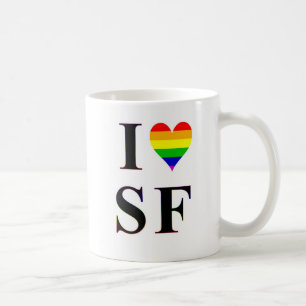I Gay Heart San Francisco Coffee Mug
