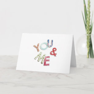 I GET A "GLOW" JUST THINKING OF YOU AT CHRISTMAS HOLIDAY CARD