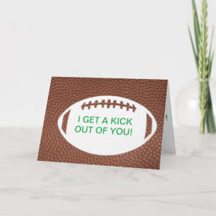I Get a Kick Out of You Card