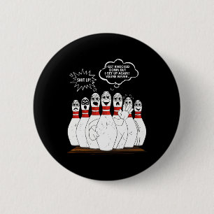 I Get Knocked Down But I Get Up Again You're Never 2 Inch Round Button